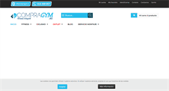 Desktop Screenshot of compragym.es